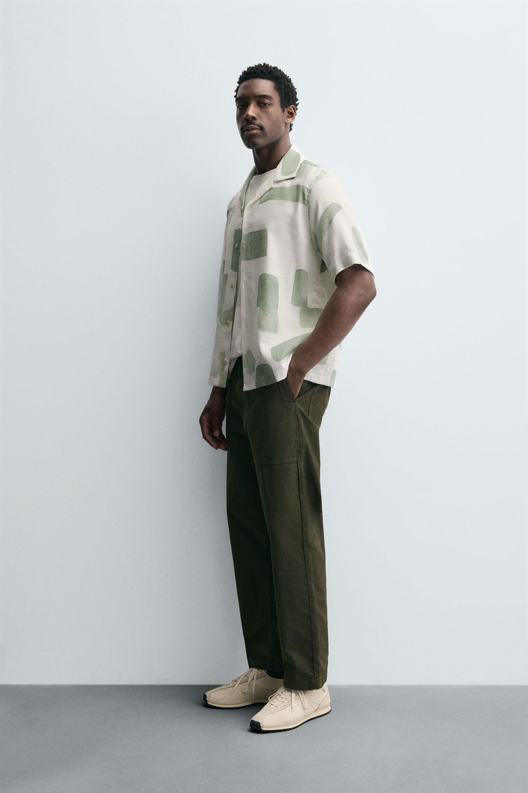 ABSTRACT PRINT SHIRT